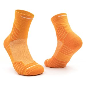 Men’s Mid-Calf Basketball Socks - Breathable Terry Cushion Sports Socks, Moisture-Wicking & Anti-Friction Athletic Performance Design