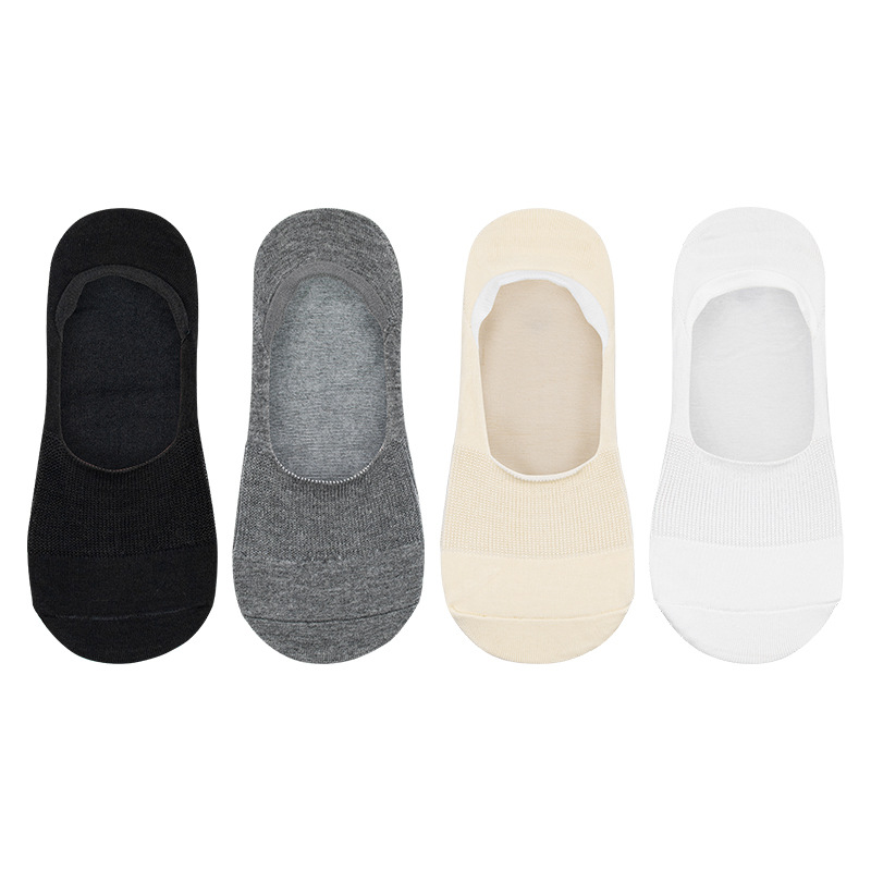 SODVO No-Show Cotton Socks – Summer Low-Cut Non-Slip Invisible Liner Socks, Breathable & Elastic Casual Socks for Men & Women