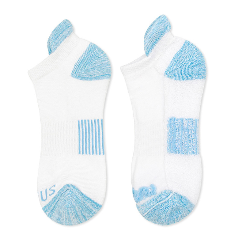 SODVO Women's Low-Cut Sports Socks – Thick Terry, Quick-Dry & Breathable for Running & Training