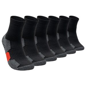Thick Terry Basketball Socks for Men - Pro Training Mid-Calf Sock with Cushion, Breathable & Quick-Dry Performance Fit