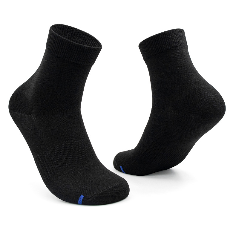 Wormwood Essential Oil Antibacterial Socks – Breathable & Odor-Resistant Cotton Crew Socks for Men and Women