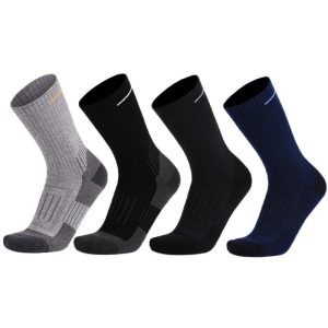 Merino Wool Hiking Socks for Men – Thick Warm Winter Sports Socks, Thermal Wool Blend for Outdoor Trekking, Snow & Skiing