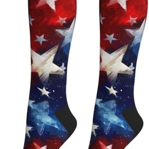 Camo Print Compression Socks Calf Knee High Support Socks1