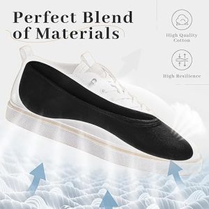 Cotton Ultra No Show Socks Women‘s - Non Slip, Loafer Socks For Flats2