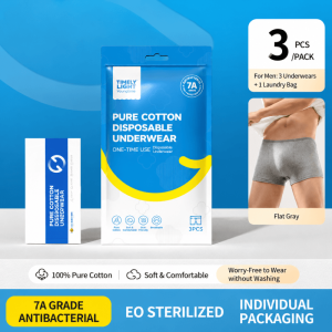 Disposable Cotton Men’s Underwear2