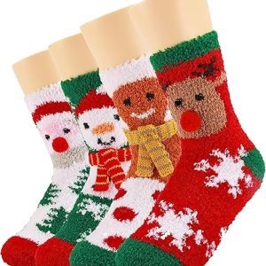 Fluffy Fuzzy Socks for Women & Teen Girls