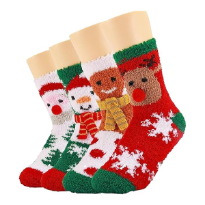 Fluffy Fuzzy Socks for Women & Teen Girls1