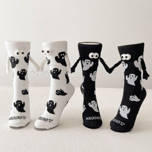 Halloween Ghost Socks1