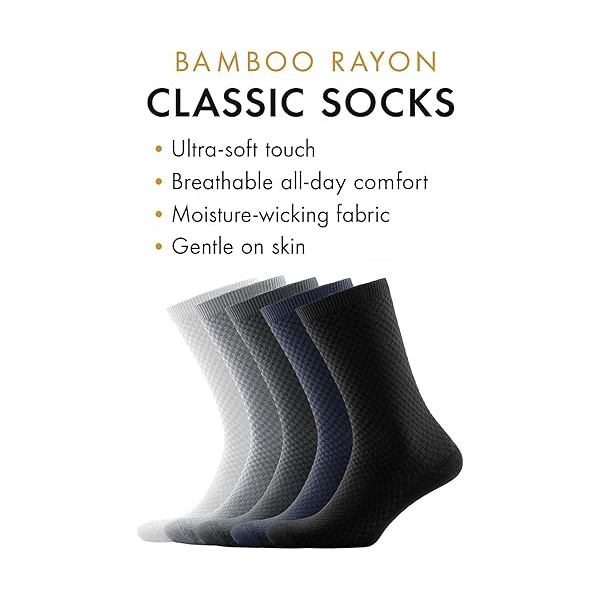 Men’s Bamboo Rayon Socks1