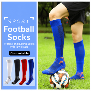 Men’s Football Crew Socks with Cushioned Terry Sole (1)