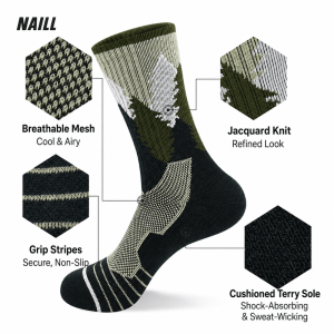 Merino Wool Hiking Socks (2)