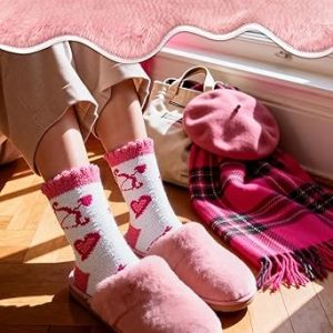 Soft Fuzzy Socks for Women2