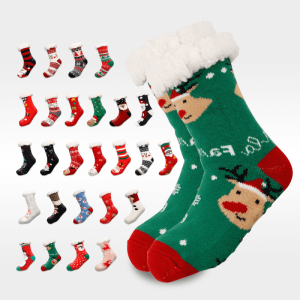Crew length / Mid-calf home sock length