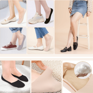 Women's No Show Ultra Low Cut Liner Socks2