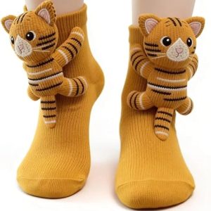 Animal Cotton Grip Socks Family Pack1