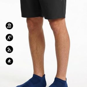 Ankle Athletic Running Socks for Men Women - Comfortable Cotton Cushioned and Anti-Blister2