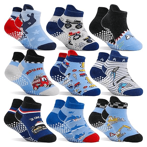 Baby Non-Slip Grip Ankle Socks - Image 2
