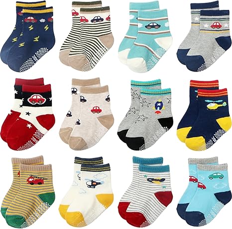 Baby Non-Slip Grip Ankle Socks2
