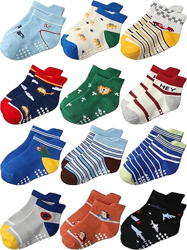 Baby Non-Slip Grip Ankle Socks3