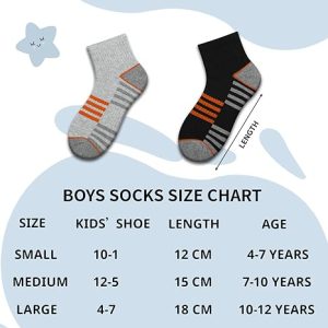 Boys Athletic Quarter Socks2 Boys Athletic Quarter Socks2