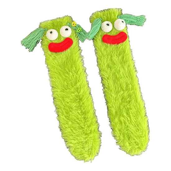 Crazy Funny Fuzzy Slipper Socks2