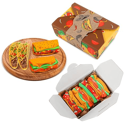 Funny Food Gift Socks Box1