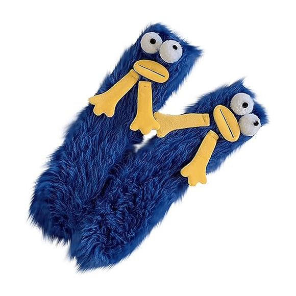 Funny Fuzzy Animal Slipper Socks2