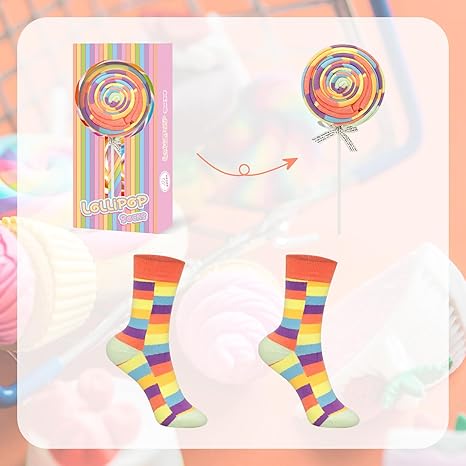 Funny Lollipop Socks Gift Box2