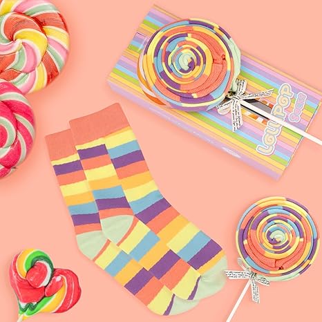 Funny Lollipop Socks Gift Box3