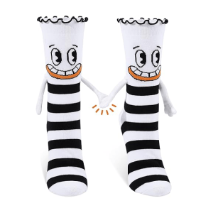 Funny Magnetic Hand Holding Socks for Women1