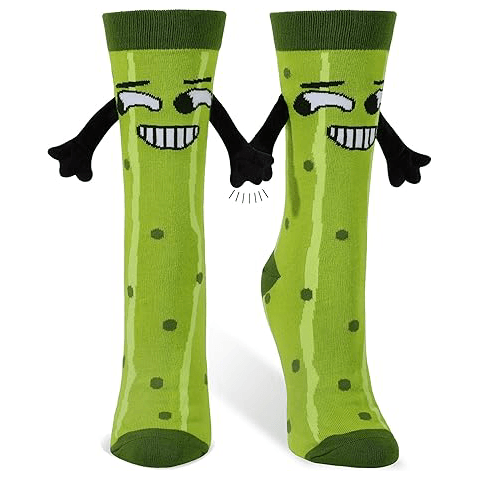 Funny Pickle Magnetic Socks1