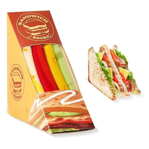 Funny Sandwich Gift Box Socks1