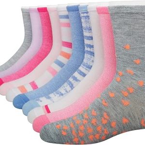 Girls’ Fashion Crew Socks1