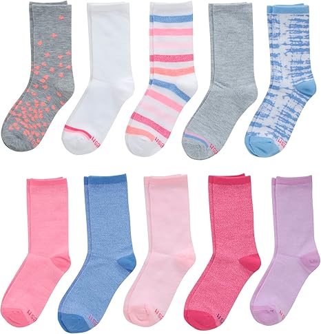 Girls’ Fashion Crew Socks2