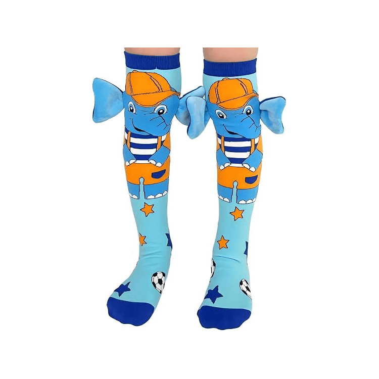 Kids’ 3D Animal Knee High Crazy Socks2