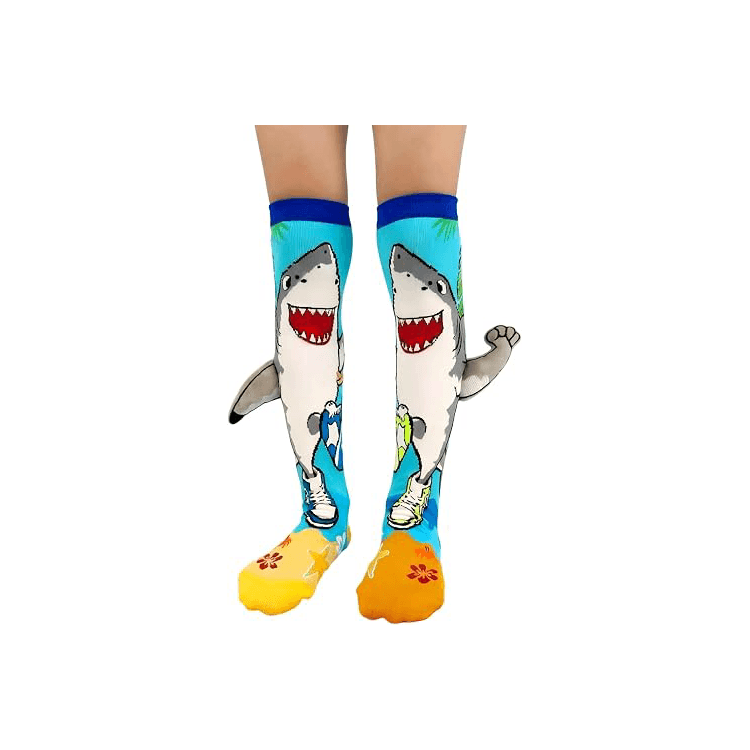Kids’ 3D Animal Knee High Crazy Socks3