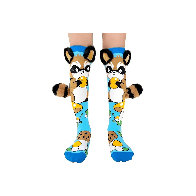 Kids’ 3D Animal Knee High Crazy Socks4