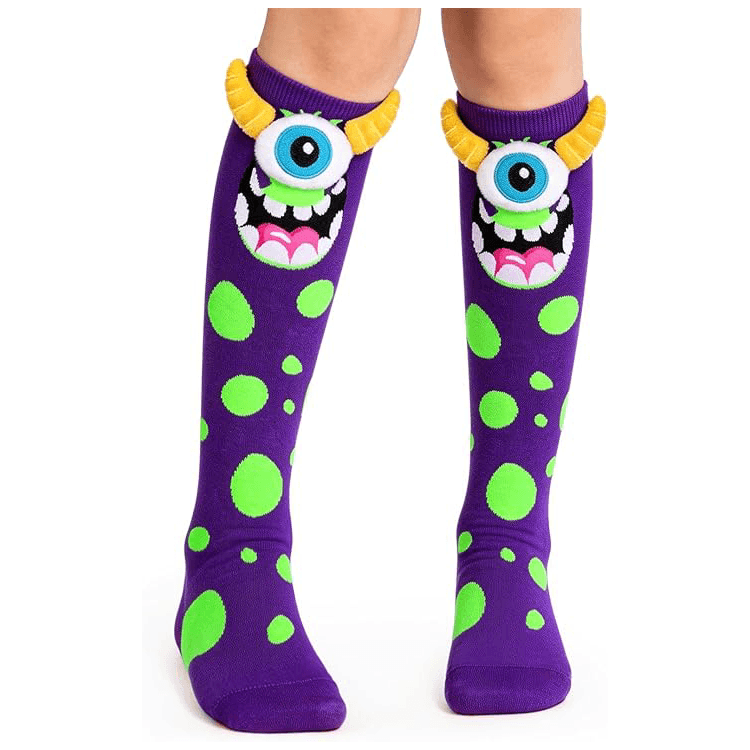Kids’ 3D Monster Novelty Socks1