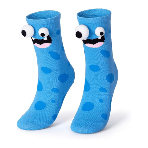 Kids’ Crazy Monster Socks with 3D Eyes1