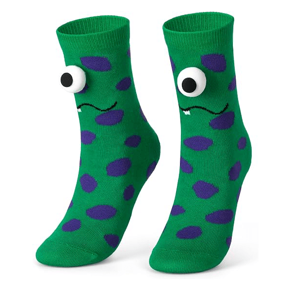 Kids’ Crazy Monster Socks with 3D Eyes2