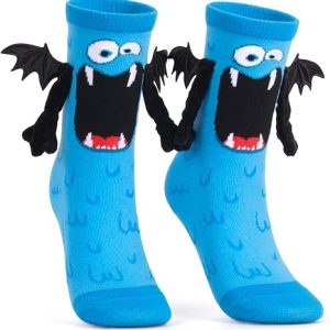 Kids Funny Monster Magnetic Crew Socks2 Kids Funny Monster Magnetic Crew Socks2
