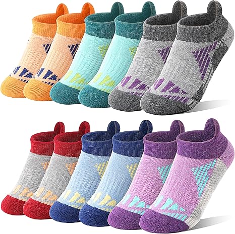 Kids Merino Wool Ankle Hiking Socks1