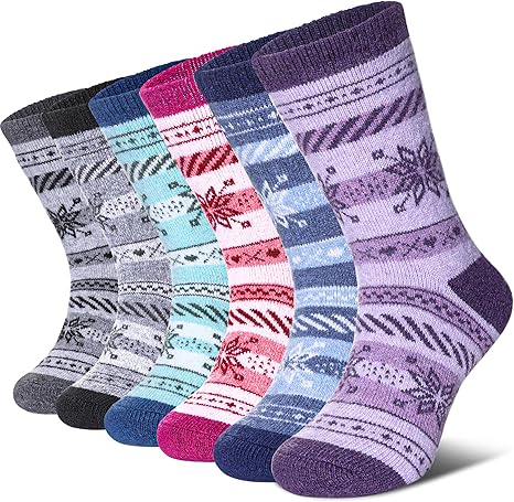 Kids Wool Hiking Socks2