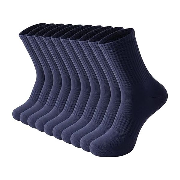 Men’s Cotton Crew Athletic Socks1
