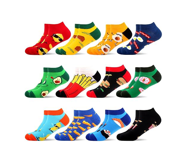 Men’s Funny Food Ankle Socks1