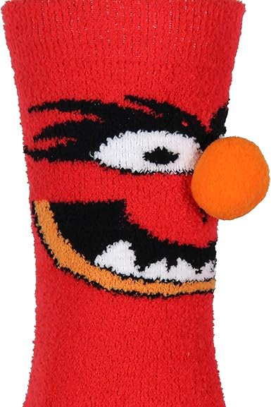 The Muppets Animal Fuzzy Plush Crew Socks2