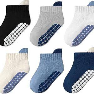 Toddler Non-Slip Grip Ankle Socks1
