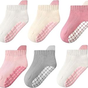 Toddler Non-Slip Grip Ankle Socks2 Toddler Non-Slip Grip Ankle Socks2