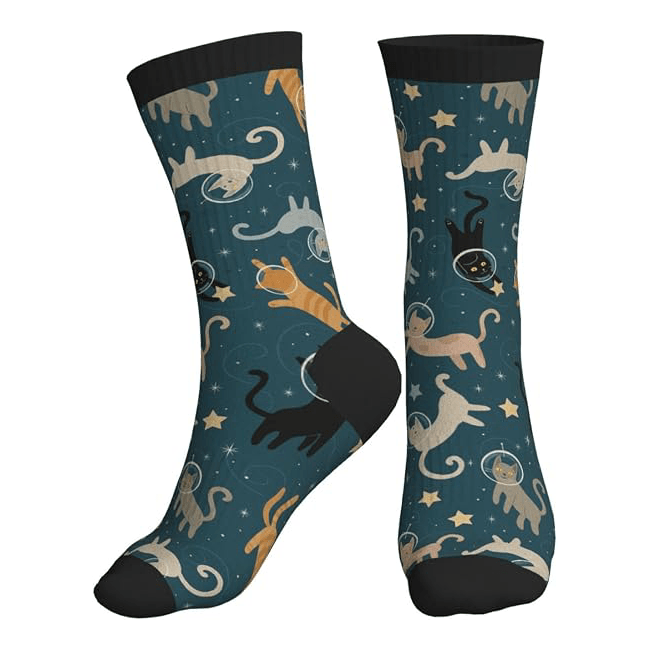 Unisex Novelty Slouchy Crew Socks1