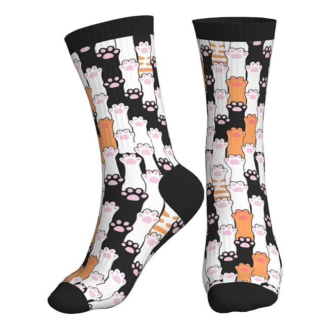 Unisex Novelty Slouchy Crew Socks2